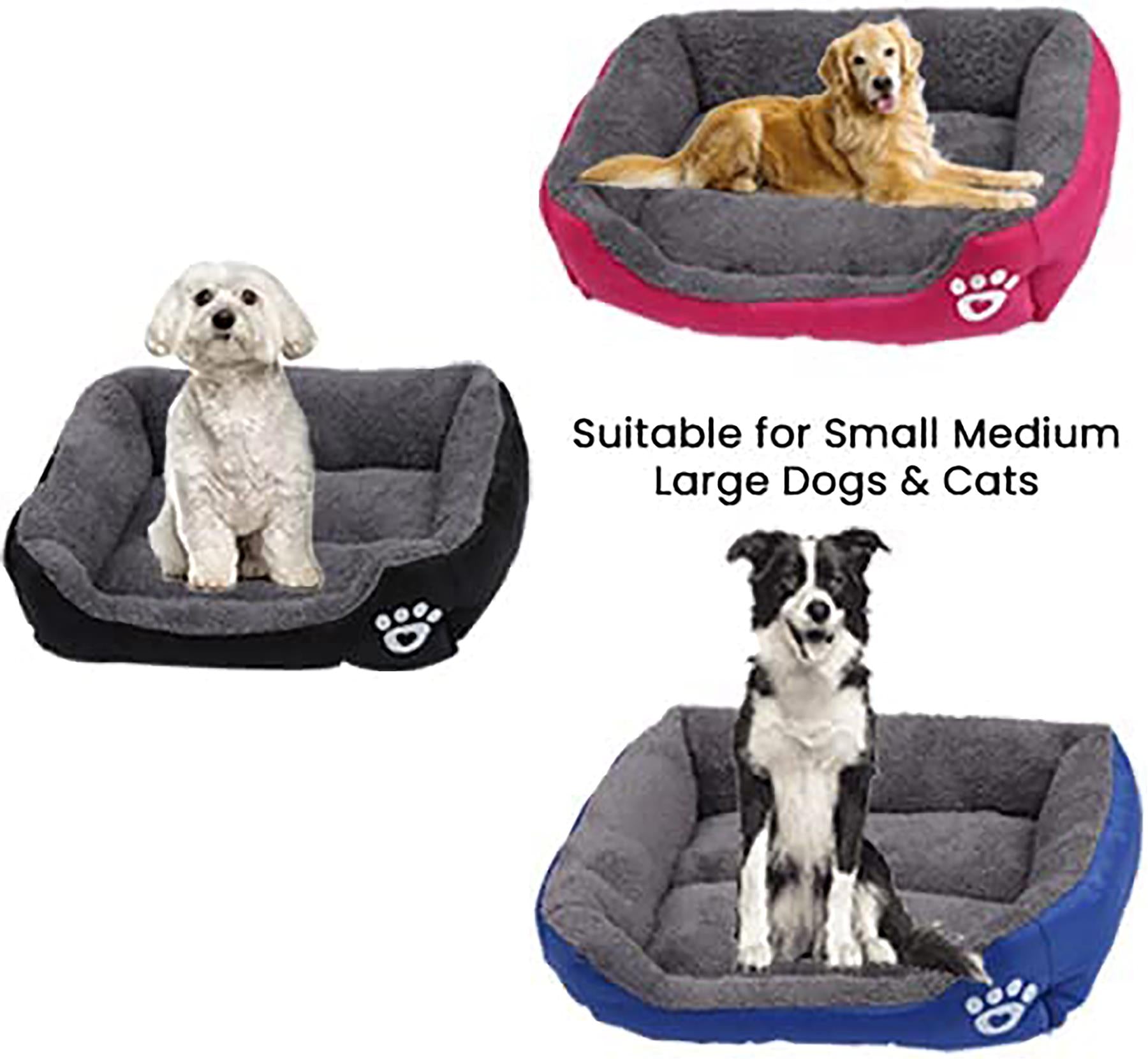 Extra Large Dog Bed Cat Pet Washable Cushion Puppy Mattress Soft Warm Calming