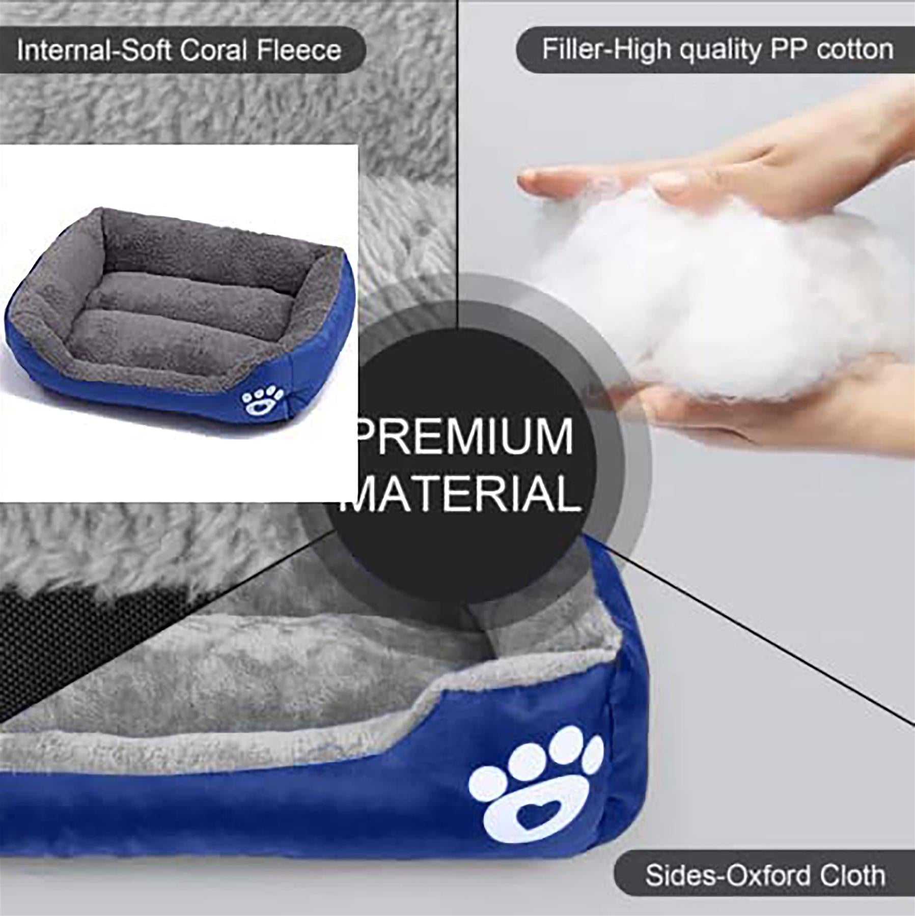 Extra Large Dog Bed Cat Pet Washable Cushion Puppy Mattress Soft Warm Calming